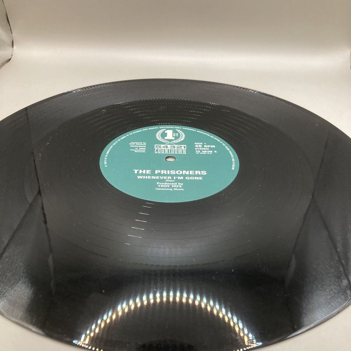 12inch / THE PRISONERS / WHENEVER I'M GONE / UK盤_画像4