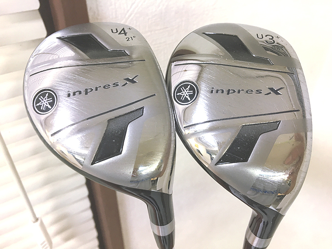 ★インプレスX UT 3+番18度&4+番21度 (NS.PROハイブリッド100/S)_画像1