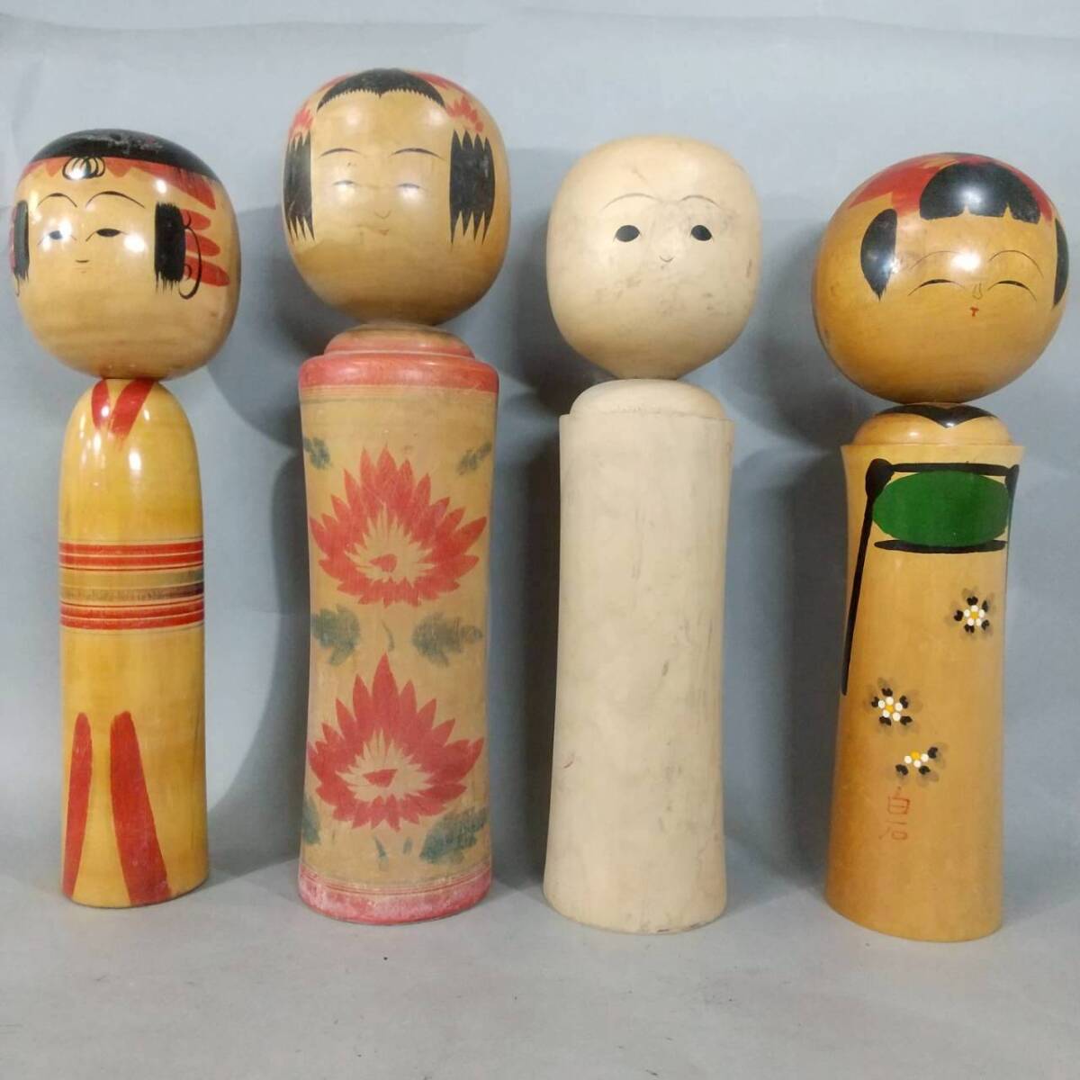 B2192 伝統こけし まとめて18点大量 佐藤辰雄 希三 優良県産品 清原たかお 佐藤俊雄 森谷和男 高橋精志 鉄園 高橋武蔵 岡崎才吉 同梱不可_画像8