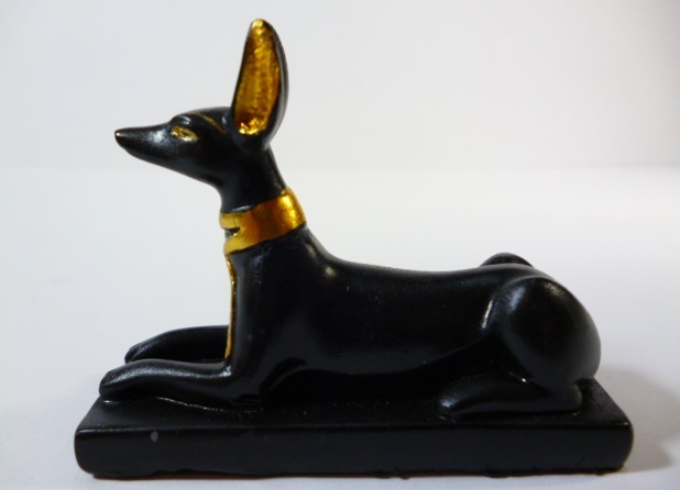 ¶ 古代エジプト アヌビス 置物 ¶ 像 アヌヴィス神 エジプト 神 ヒエログリフ オブジェ ファラオ egypt 犬_画像2