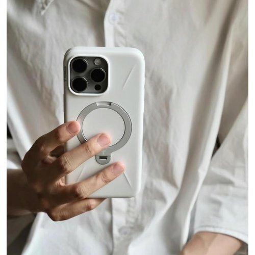 新型ゼンマイ式 ・高級なデザイン TORRAS iPh stand Spin Fusion ヨーグルト・ホワイト 35_画像7