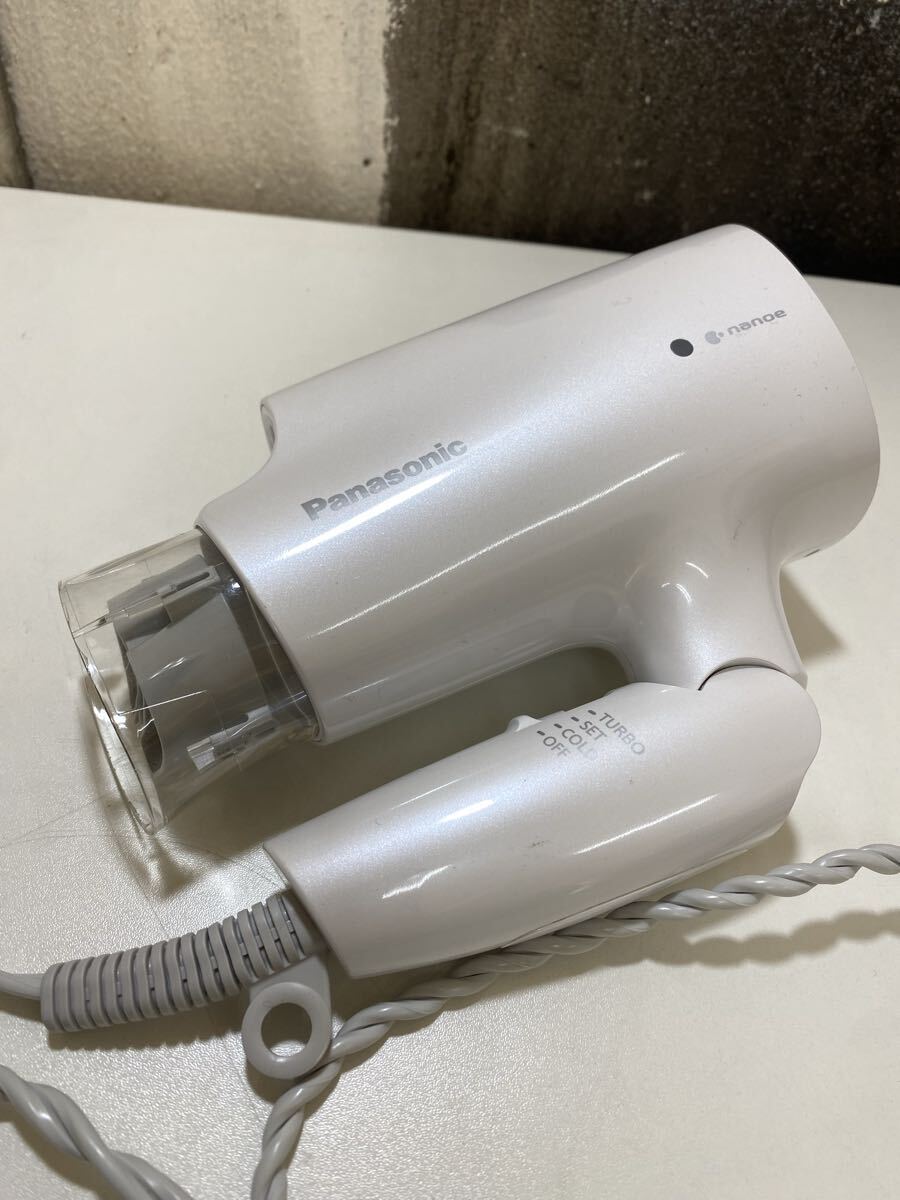 kj2040 Panasonic EH-NA2K ナノケア ヘアドライヤー 2023年製 パナソニック 動作確認済み_画像2