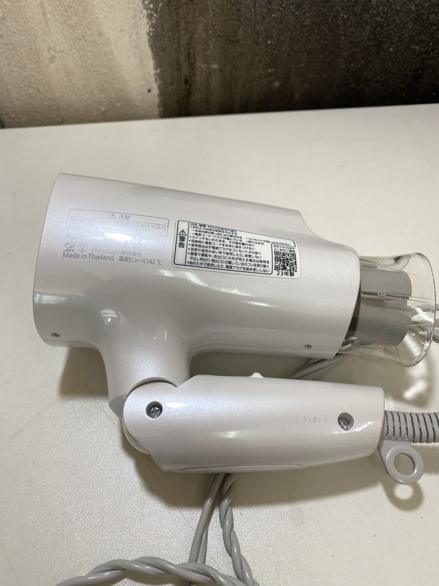 kj2040 Panasonic EH-NA2K ナノケア ヘアドライヤー 2023年製 パナソニック 動作確認済み_画像4