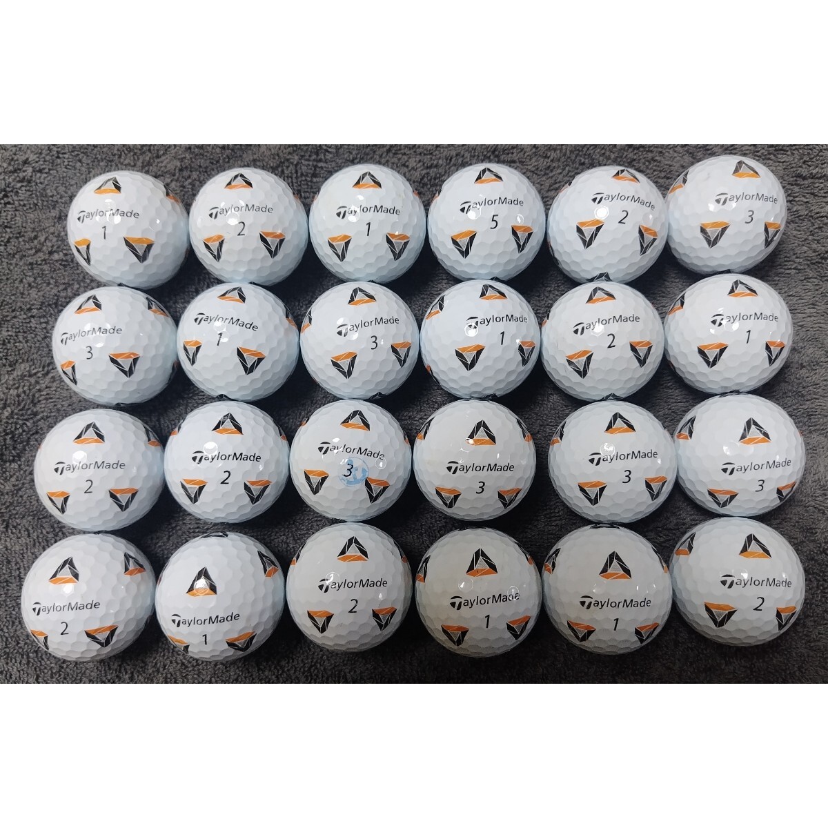 お買い得　AB級 TP5/TP5x pix ロストボール　24球　テーラーメイド　taylormade　_画像2