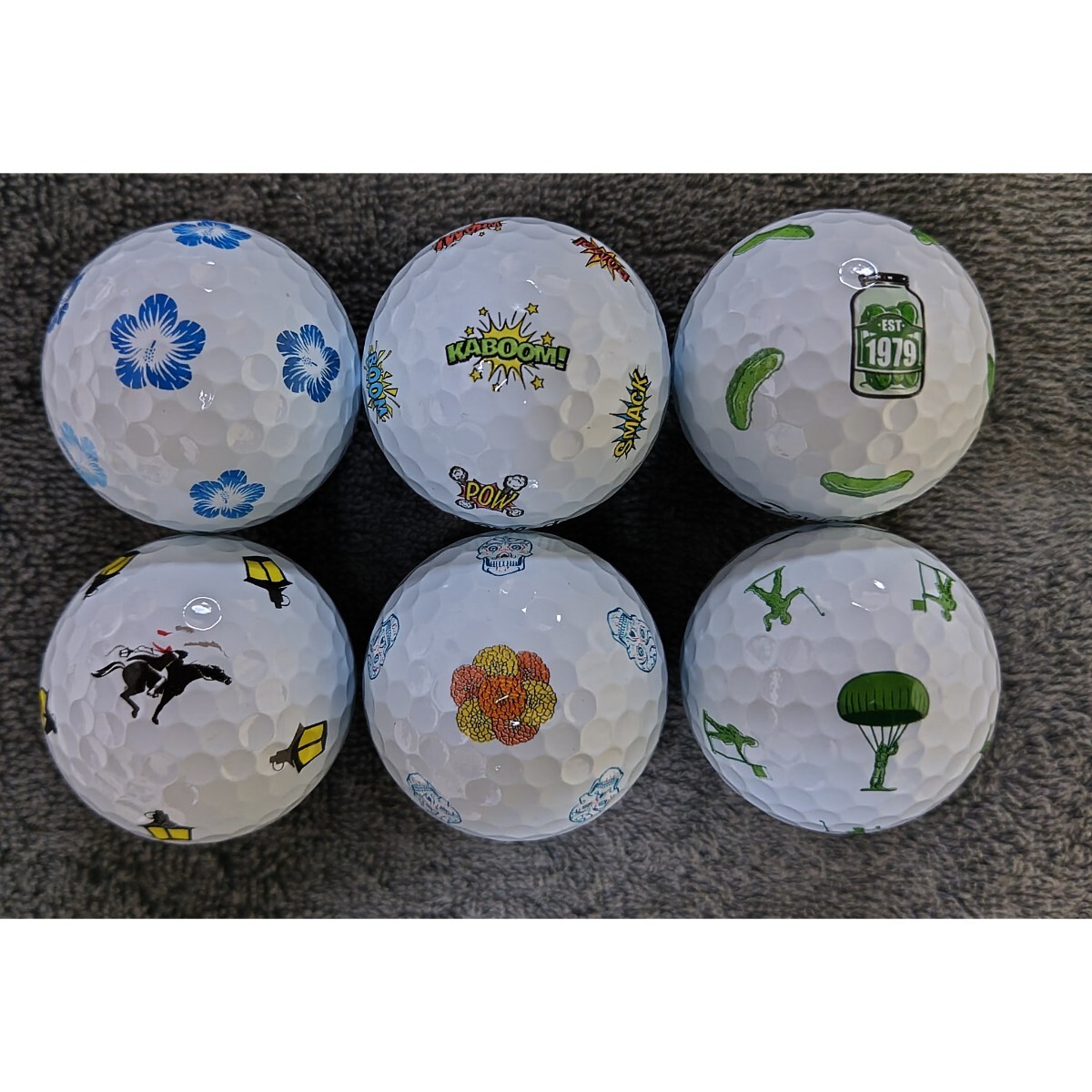 限定　レア柄　未使用　Taylormade　TP5pix 　　6スリーブ　18球　 テーラーメイド ゴルフボール_画像4