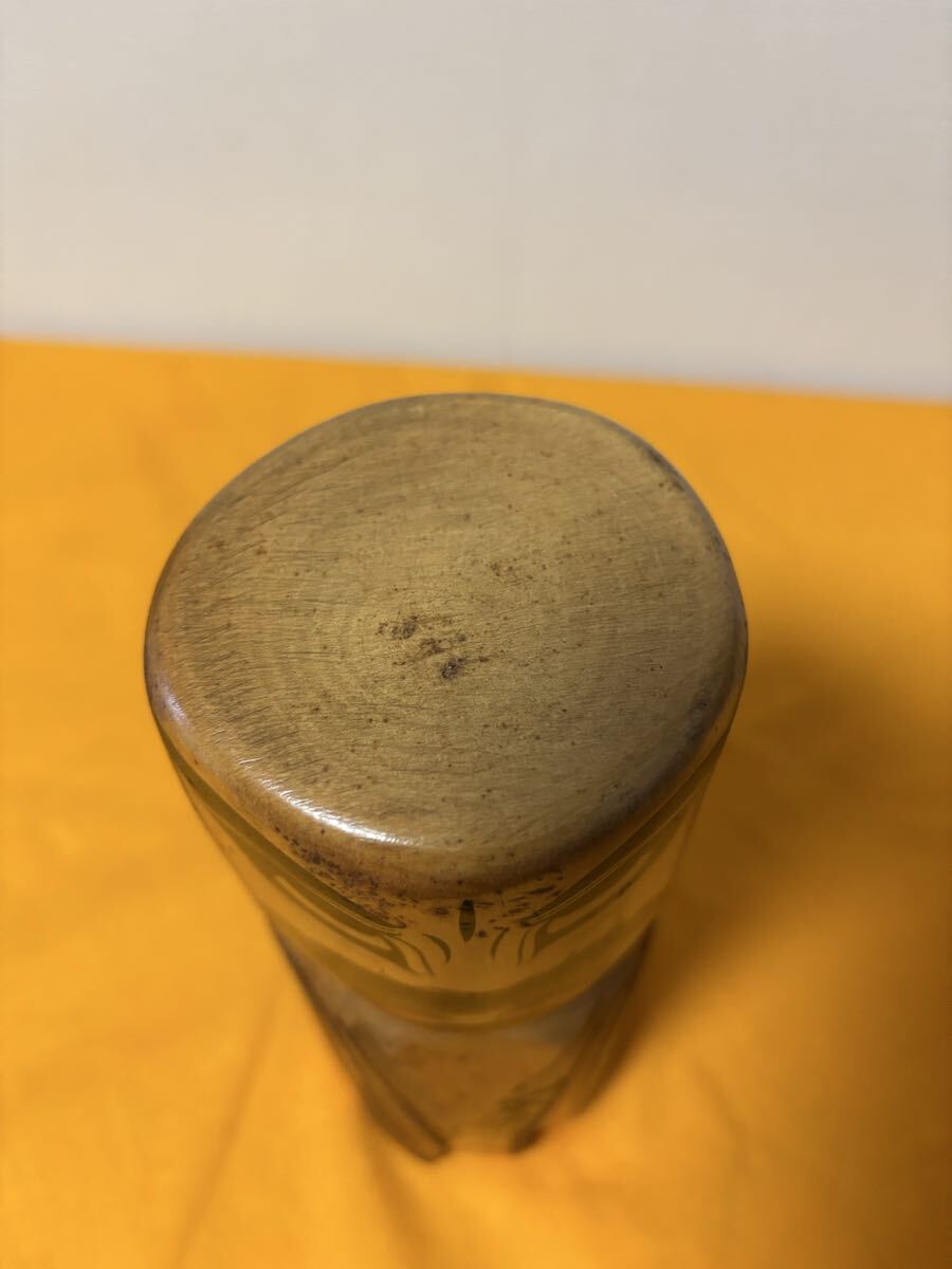 八丈流人 こけし 八丈島 小泉 作 郷土玩具 伝統工芸 ダルマ 置物 木地玩具 農民美術 木彫人形_画像8