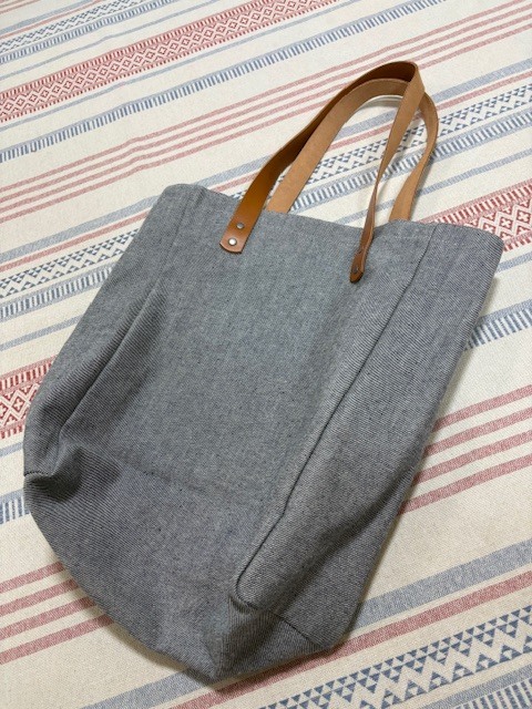 【レア 美品】DEAN&DELUCA HAWAI 日本未入荷ディーン&デルーカ ハワイ レザーハンドル トートバッグ リッツカールトン【irodori-323】 _画像3