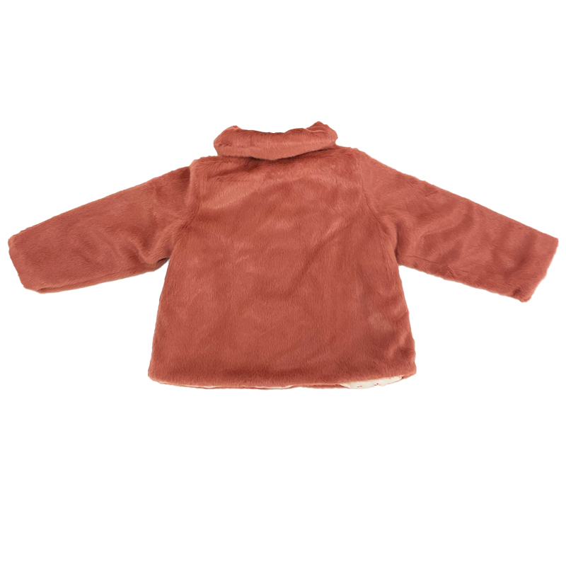 Bonpoint Bonpoint новый товар outlet 4 лет 110cm девушка eko мех жакет бренд девочка ребенок Kids бесплатная доставка параллель импортные товары 