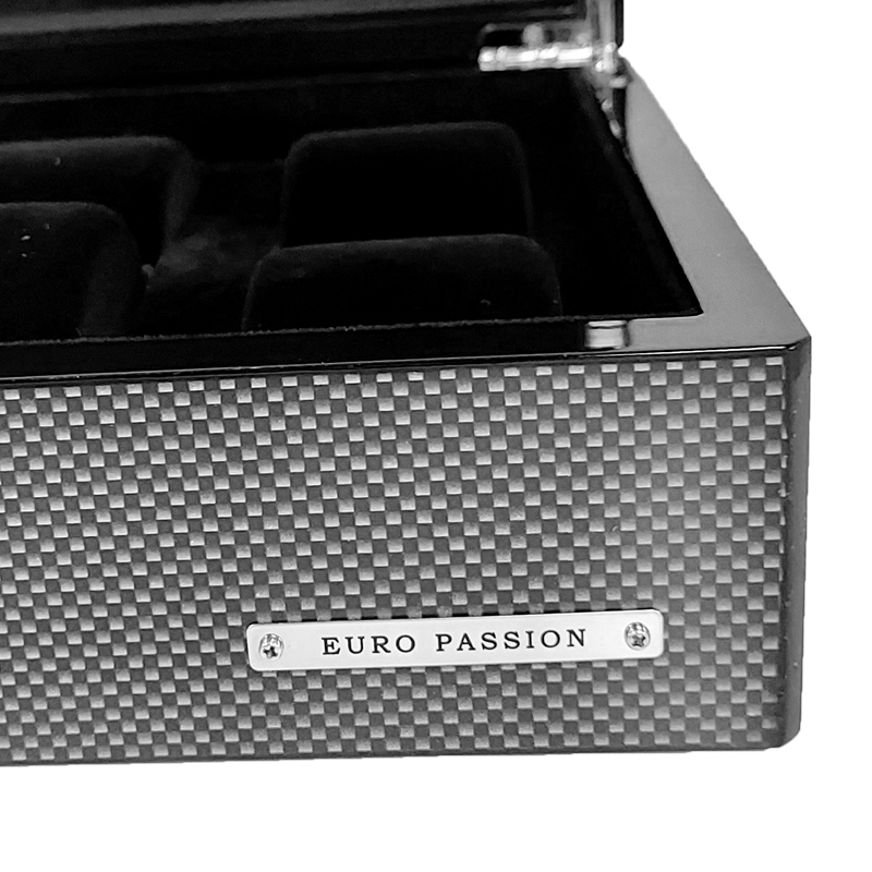 アウトレット！ ユーロパッション FW-8154CF ウォッチ コレクション ボックス 8本収納 腕時計ボックス 時計収納 メンズ レディース 新品_画像5