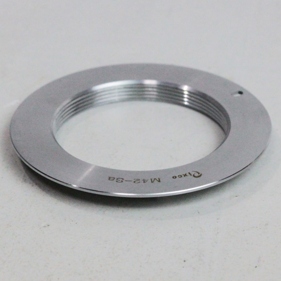 100217 【美品 Pixco】 Pixco M42マウントレンズ→Sa シグマSAマウント装着 変換アダプター_画像4