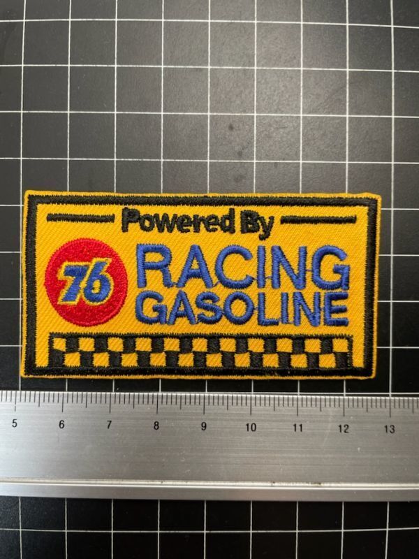 アイロンワッペン★76★RACING GASOLINE★モーターオイル_画像2