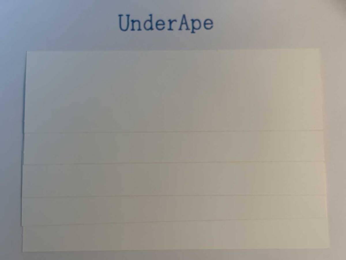 supreme　シュプリーム　ボックスロゴ　ステッカー　5枚セット　新品　非売品_画像2