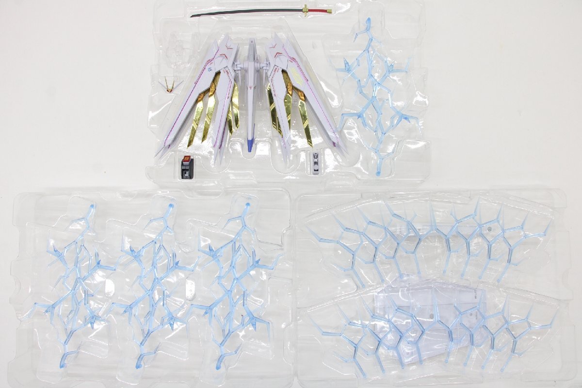29NF●METAL ROBOT魂 SIDE MS ストライクフリーダム ガンダム弐式 プラウドディフェンダー エフェクトパーツセット 中古難あり_画像4