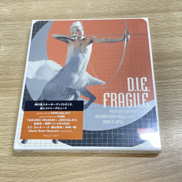 ●01)【1点限り!】【未開封】FRAGILE/D.I.E./CD/POCH-1687/A_画像1