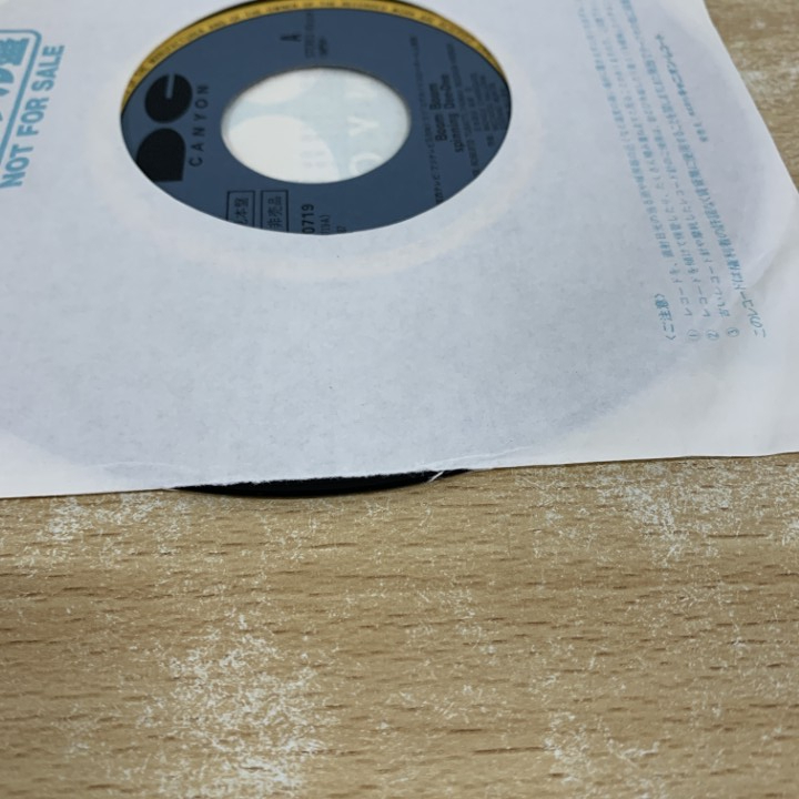 ●01)【1點限り!】【見本盤】Spinning Dee-Dee/Boom Boom/スピニング?ディー?ディー/EPレコード/7インチ/サンプル/プロモ/7A0719/A