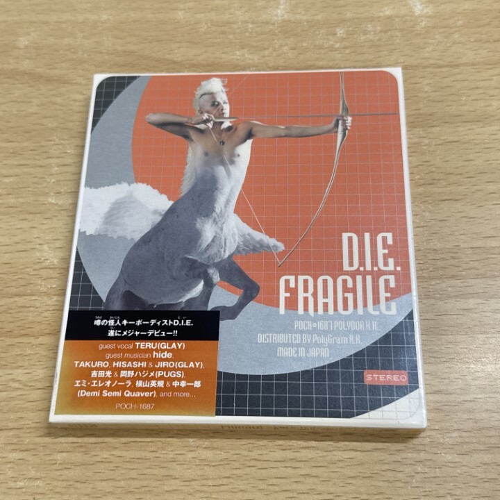 ●01)【1点限り!】【未開封】FRAGILE/D.I.E./CD/POCH-1687/A_画像1