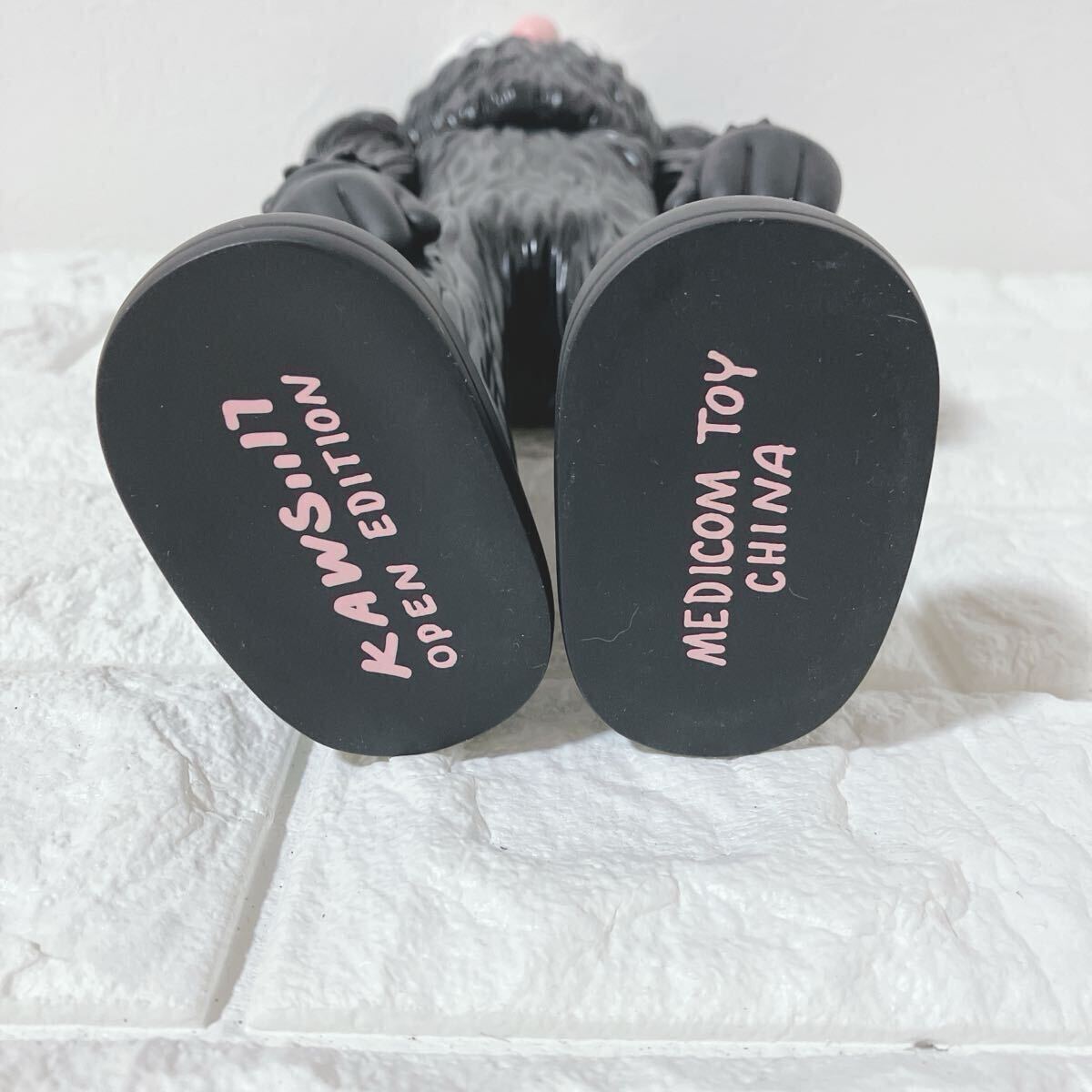 KAWS BFF OPEN EDITION カウズ オープンエディション 黒 ブラック フィギュア MEDICOM TOY メディコムトイ 箱無しの画像5