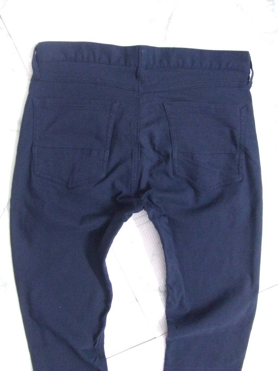 ★ラトルトラップ(RATTLE TRAP) ハイパーストレッチスキニーパンツ ジェギンスネイビー★サイズL_画像5