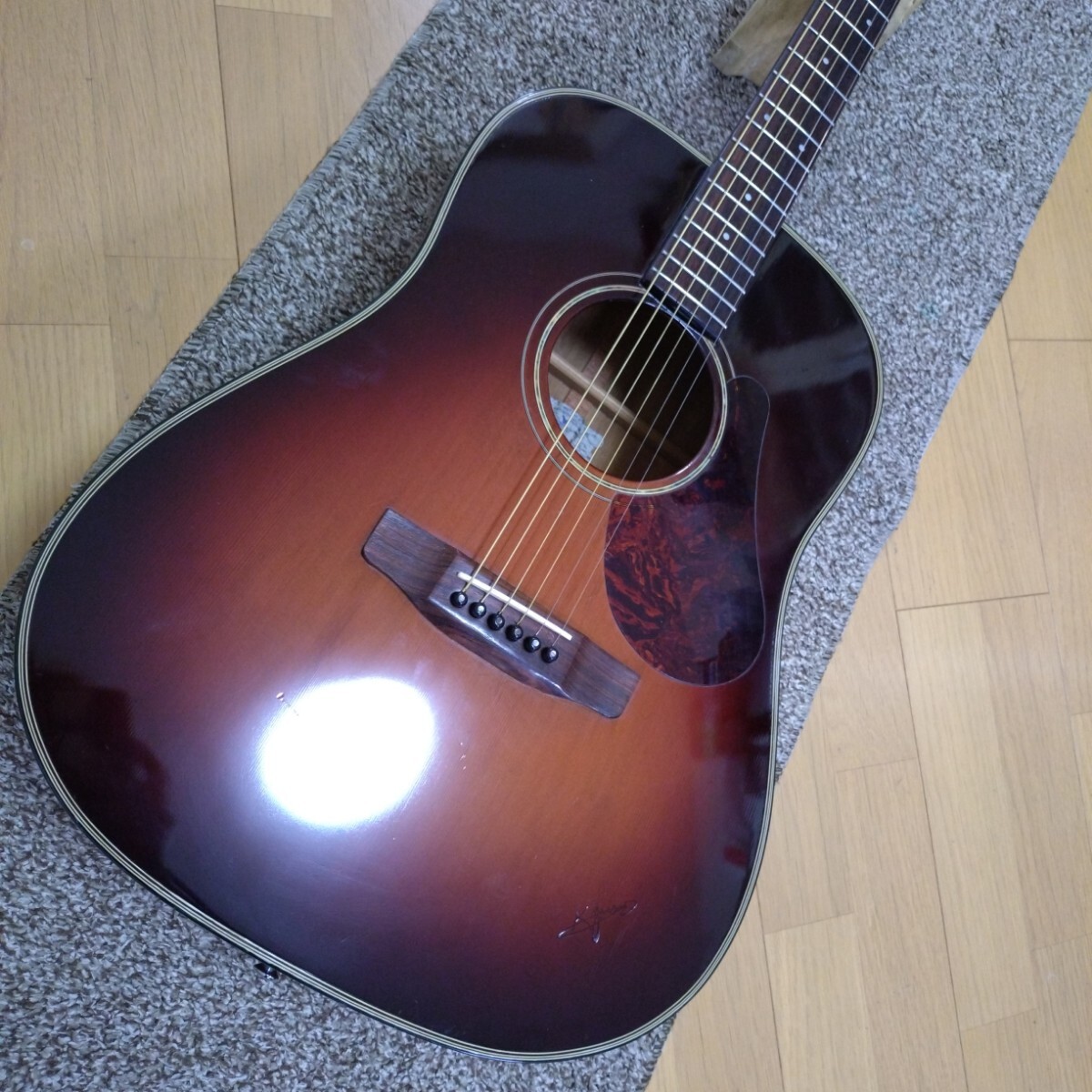 K.yairi акустическая гитара 50LOs # Kawasaki музыкальные инструменты 