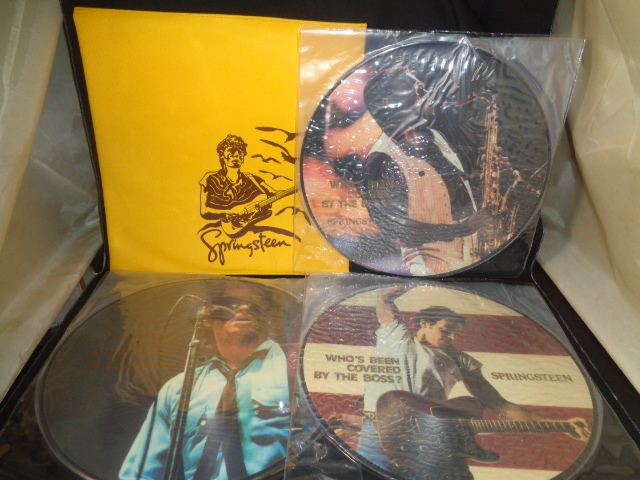BRUCE SPRINGFILED/NON TITLE PICTURE 3LP WITH SPECAL RUBBER JACKET_画像1