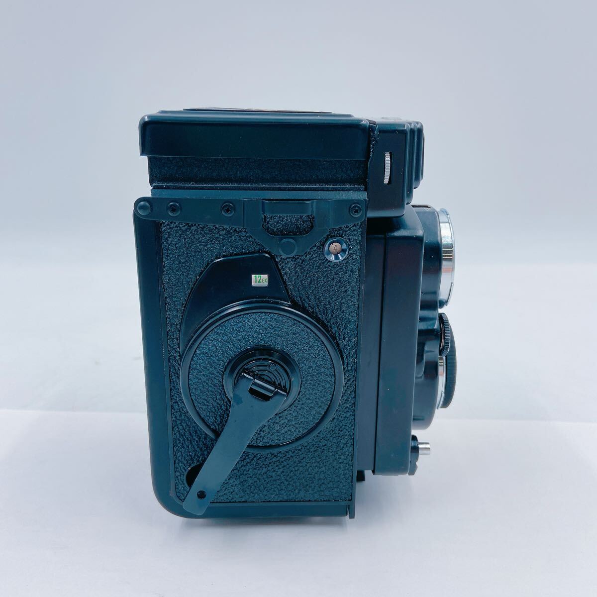 10F161 YASHICA ヤシカ 二眼レフ カメラ MAT-124 G レトロ 元ケース付_画像3