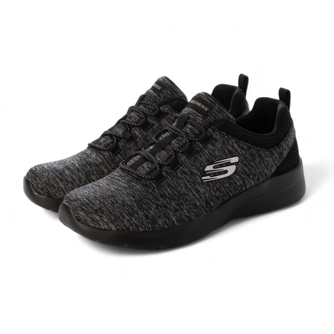 23cm スケッチャーズ ダイナマイト 2.0-イン ア フラッシュ ブラック/チャコール DYNAMIGHT 2.0-IN A FLASH BKCC SKECHERS 新品_画像1