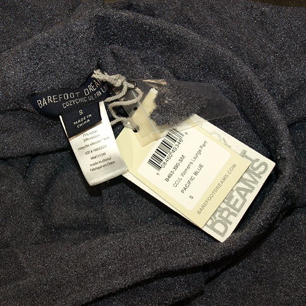 BAREFOOT DREAMS◇ベアフットドリームス・style 495 セットアップ上下◇パシフィックブルー Sサイズ  美品_画像8