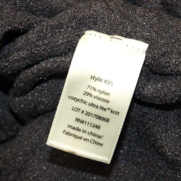 BAREFOOT DREAMS◇ベアフットドリームス・style 495 セットアップ上下◇パシフィックブルー Sサイズ  美品_画像10