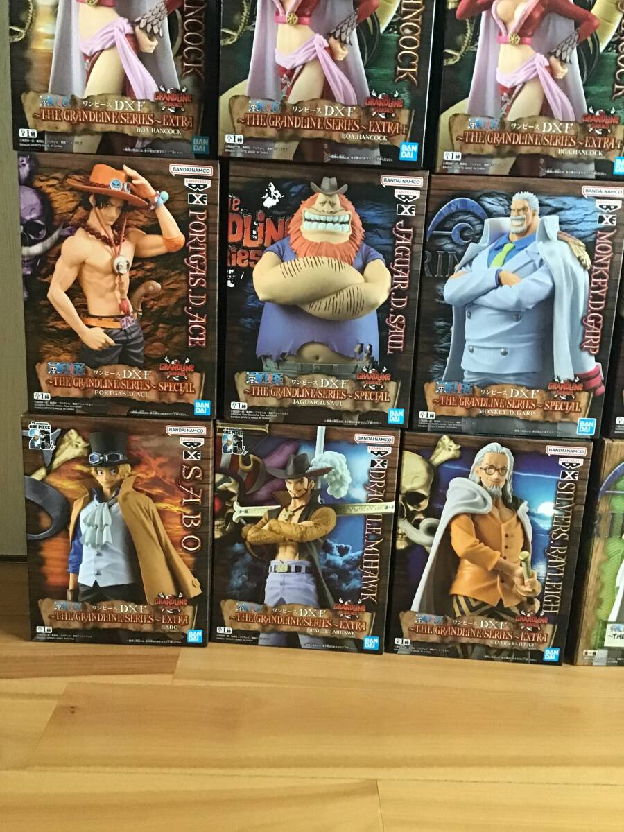 【未開封品】ワンピース　フィギュア　計22種セット（シャンクス、ルフィ、ガープ、サウロ、ミホーク、ハンコック、ビビ、エース、サボ他）_画像4