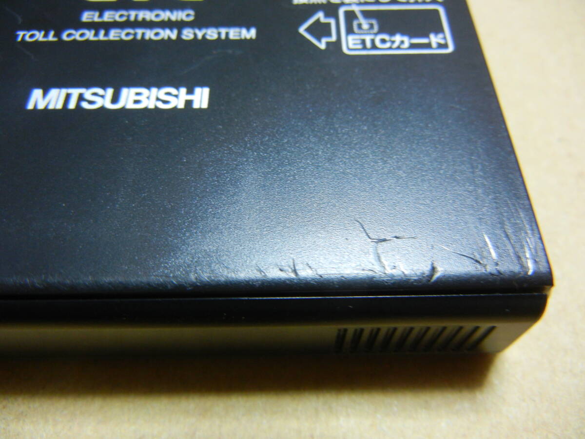 送料410円~ 軽自動車登録 三菱電機 EP-9U512V アンテナ一体型 ② カード有効期限読み上げ音声案内_画像7