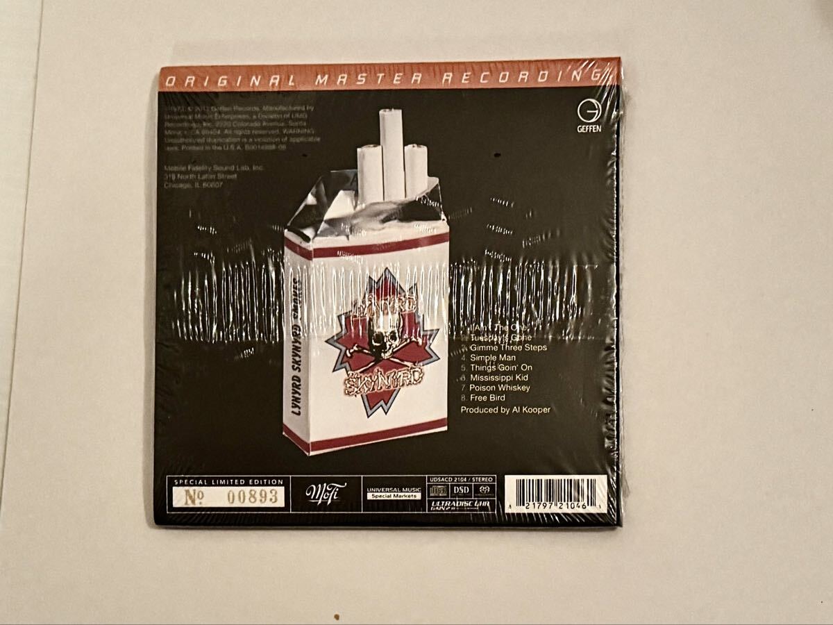 Lynyrd Skynyrd (Pronounced 'Lh-'nrd 'Skin-'nrd) SACD MFSL UDSACD 2104 Mobile Fidelity レーナードスキナード _画像2