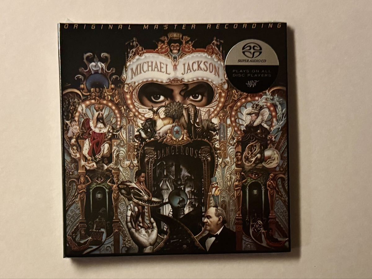 Michael Jackson Dangerous MFSL Mobile Fidelity SACD モービル・フィデリティ マイケルジャクソン デンジャラス SACD 新品 廃盤_画像1