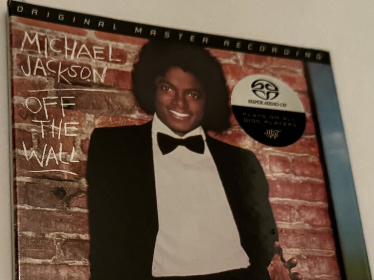 Michael Jackson Off the Wall Mobile Fidelity MFSL SACD オフ・ザ・ウォール マイケル・ジャクソン モービル フィデリティ 廃盤 新品_画像3