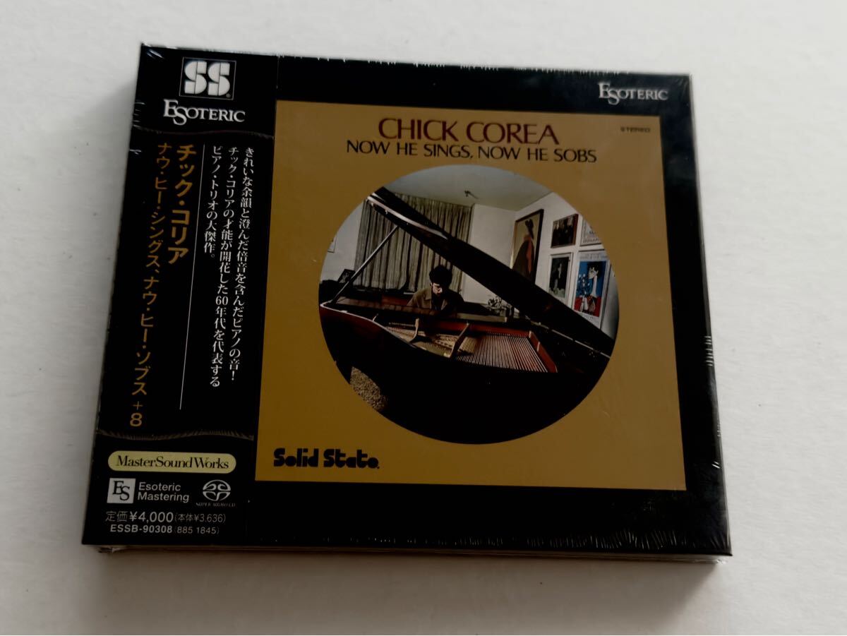 Chick Corea Now He Sings Now He Sobs ESOTERIC ESSB 90308 SACD エソテリック チック・コリア ナウ・ヒー・シングス +8   廃盤  新品_画像3
