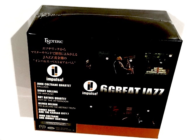 ESOTERIC IMPULSE 6 GREAT JAZZ 6 SACD エソテリック・シックス・グレート・ジャズ インパルス  ESSI-90133/8 未使用 開封済み 送料無料_画像5