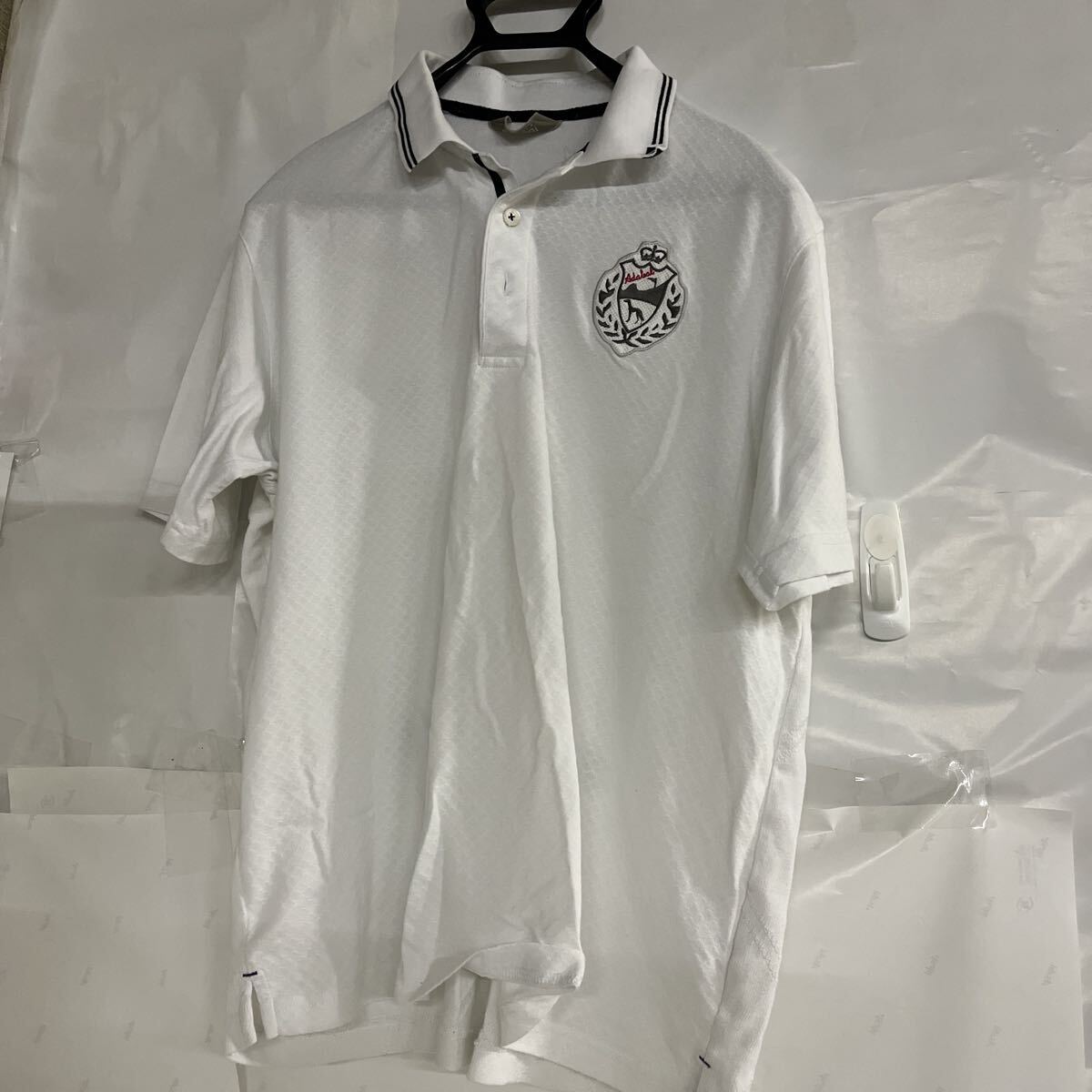 中古adabat メンズゴルフウェアXLサイズ_画像2
