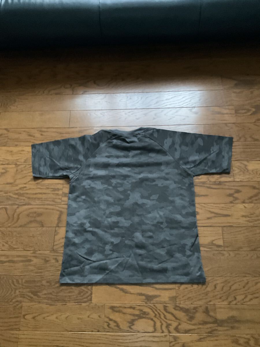 ボクラワークス777【BOKURA WORKS777】ドライスウェット裏パイルオーバーサイズTシャツ Mサイズ 迷彩 ポケット付き Tシャツ_画像2