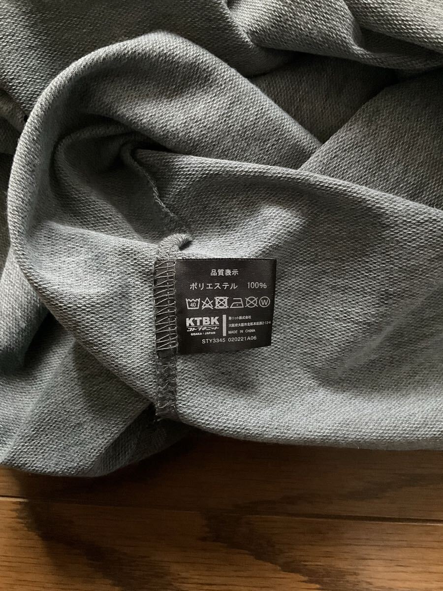 ボクラワークス777【BOKURA WORKS777】ドライスウェット裏パイルオーバーサイズTシャツ Mサイズ 迷彩 ポケット付き Tシャツ_画像4