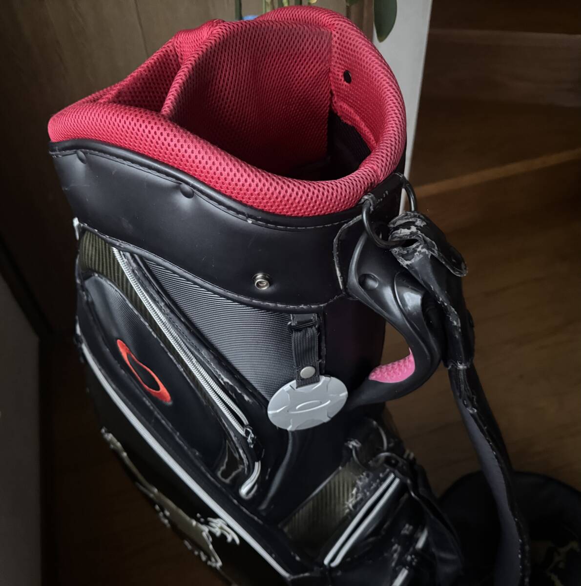 オークリー☆キャディーバック. & ヘッドカバー5本付_画像4