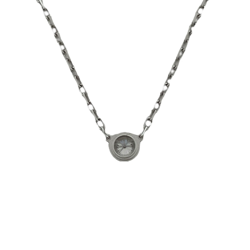 カルティエ Cartier ダムール ネックレス S ホワイトゴールド Au750 ダイヤモンド ジュエリー 中古_画像4