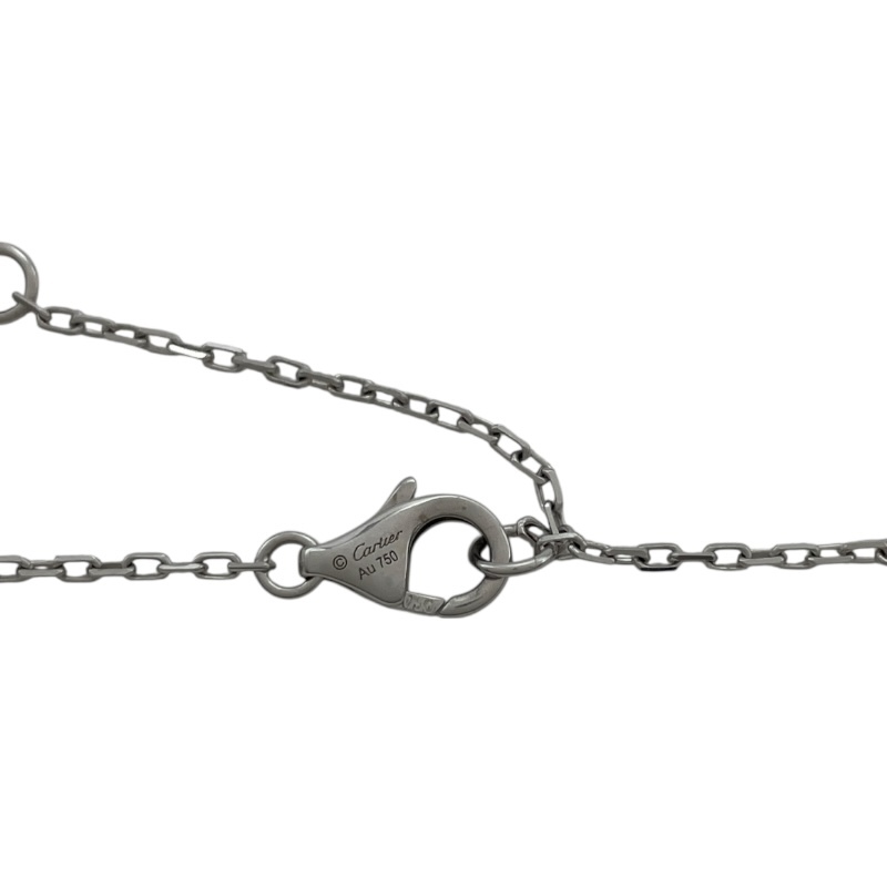 カルティエ Cartier ダムール ネックレス S ホワイトゴールド Au750 ダイヤモンド ジュエリー 中古_画像5