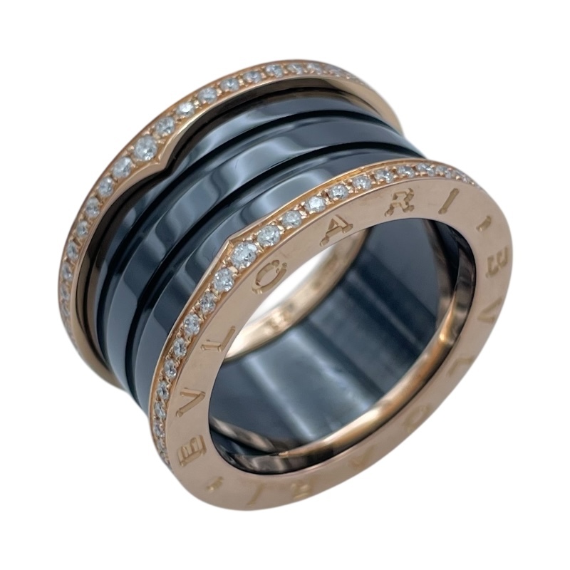  BVLGARY BVLGARI Be Zero One кольцо 4 частота (M) розовое золото Au750 ювелирные изделия б/у 