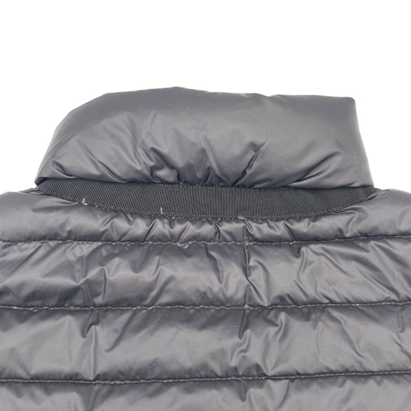 モンクレール MONCLER BOGUE ライトダウンコート ブラック ナイロン その他アウター レディース 中古_画像6