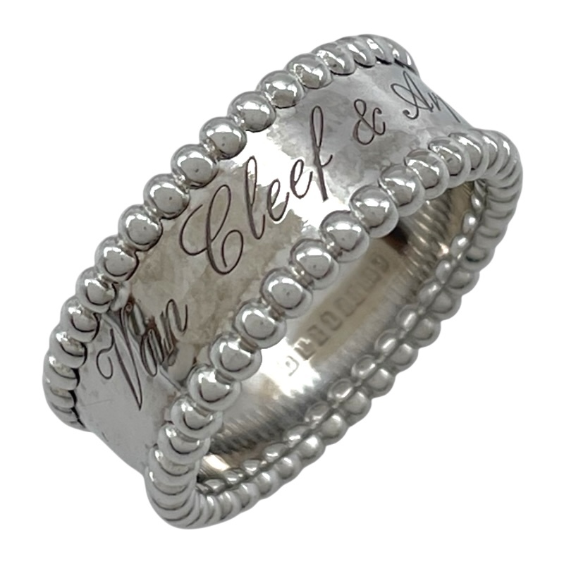 ヴァンクリーフ＆アーペル Van Cleef & Arpels ペルレシニアチュールリング ホワイトゴールド 750 ジュエリー 中古_画像1