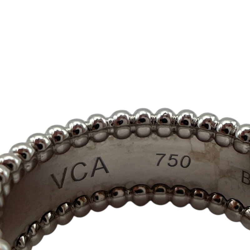 ヴァンクリーフ＆アーペル Van Cleef & Arpels ペルレシニアチュールリング ホワイトゴールド 750 ジュエリー 中古_画像5