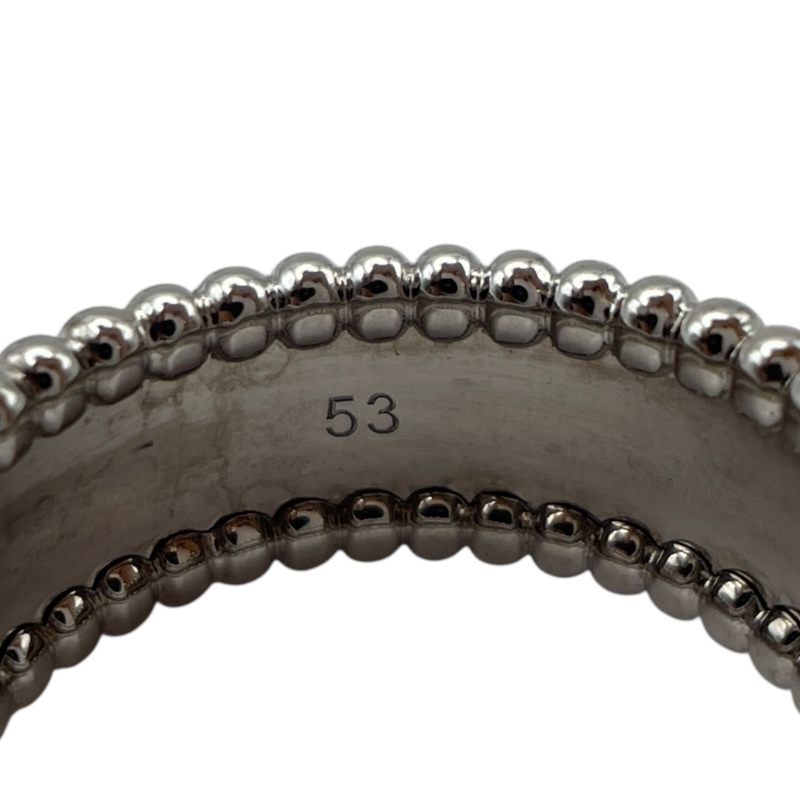 ヴァンクリーフ＆アーペル Van Cleef & Arpels ペルレシニアチュールリング ホワイトゴールド 750 ジュエリー 中古_画像6