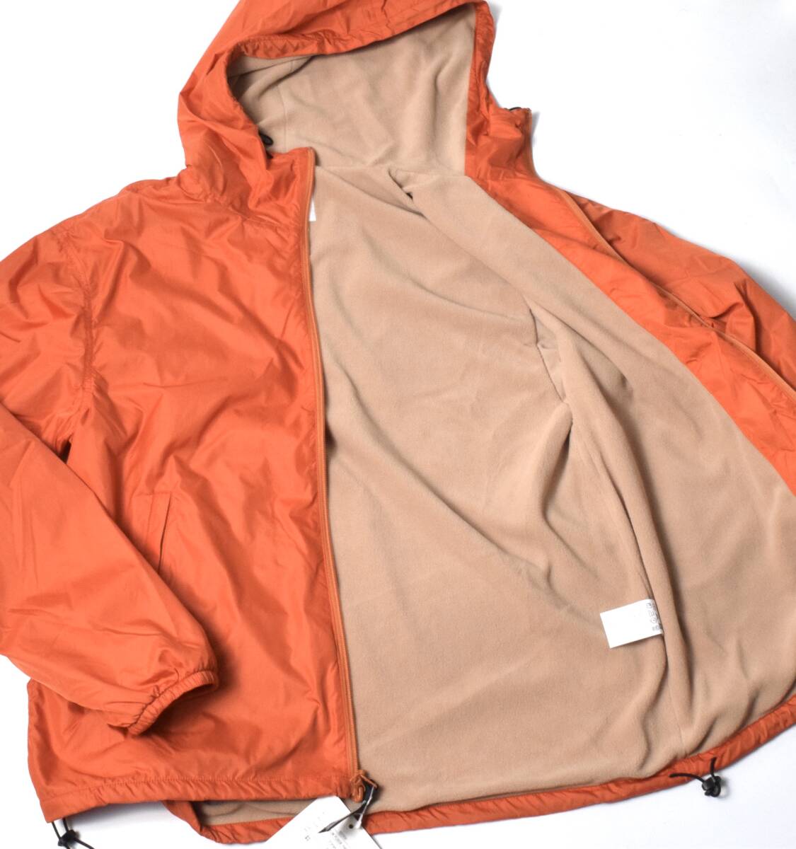 未使用 SIERRA DESIGNS シエラデザイン NYLON FLEECE PARKA フリース ナイロンパーカー M オレンジ 821008_画像1