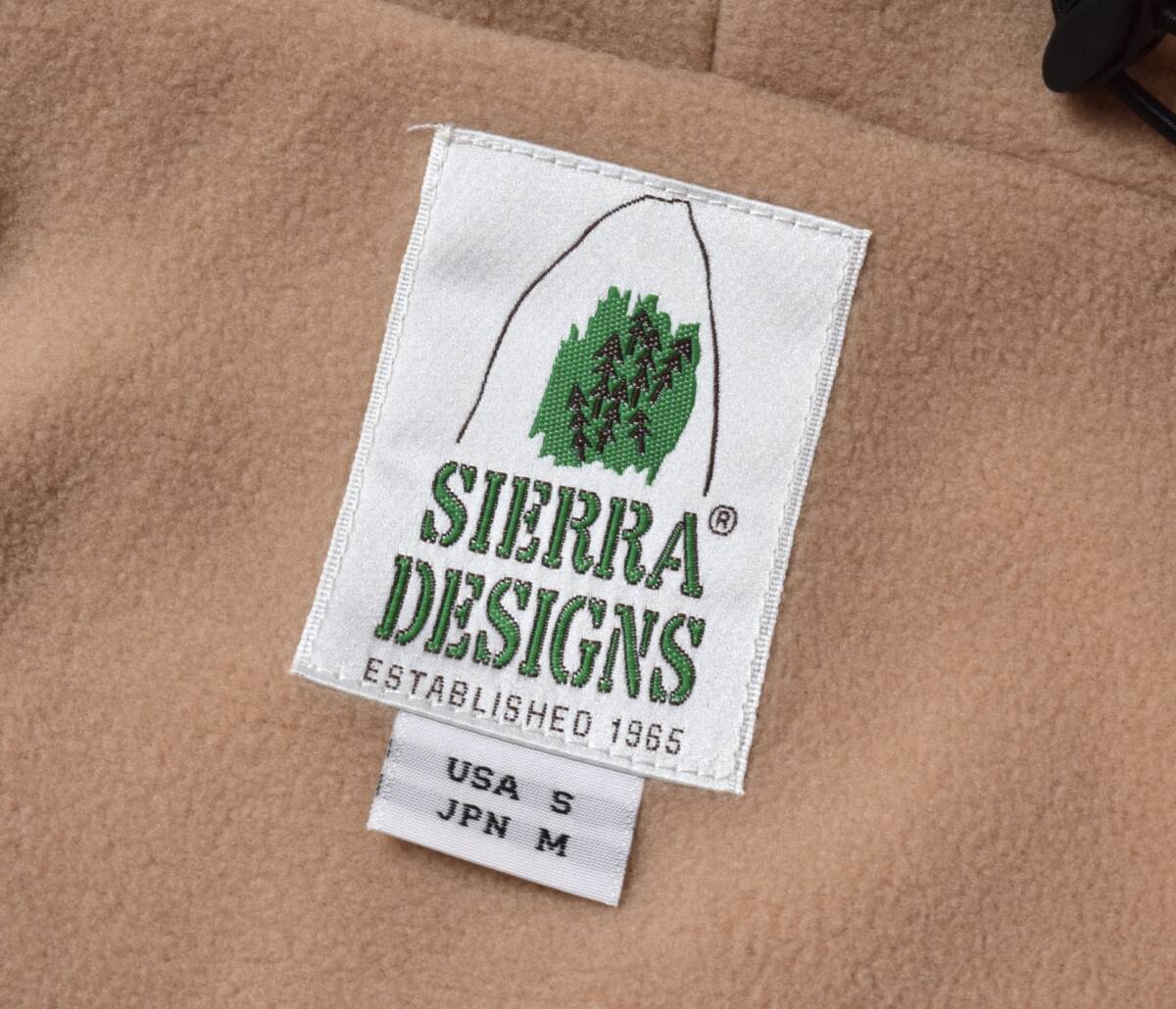 未使用 SIERRA DESIGNS シエラデザイン NYLON FLEECE PARKA フリース ナイロンパーカー M オレンジ 821008_画像8