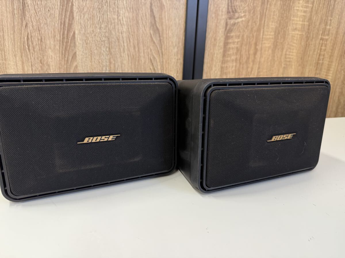 ◎C489 BOSE コンパクト スピーカー 101MM 音出し確認済 ボーズ 音響機器 ペア ボウズ ボース_画像1
