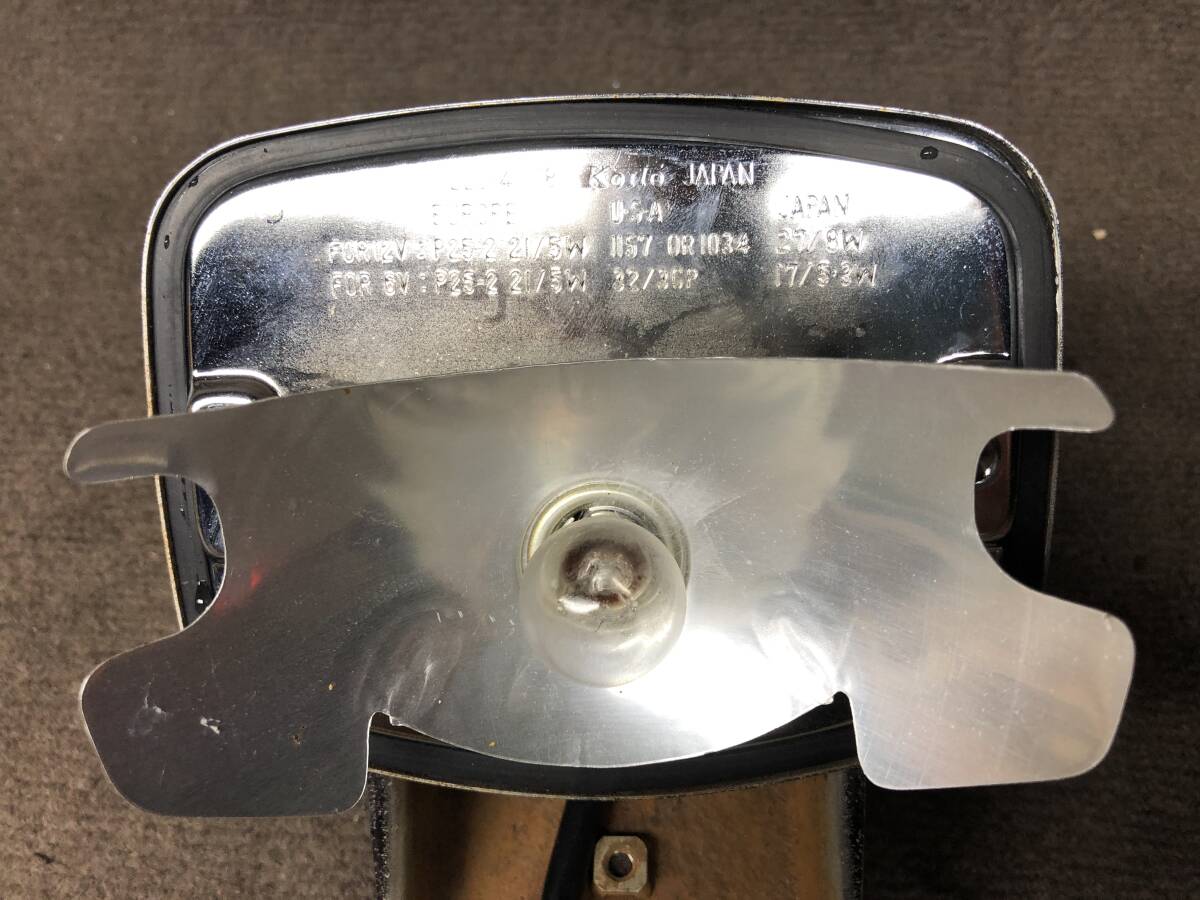 カワサキ Z400LTD 純正 テールランプ Assy YM15④ _画像9